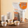 Tazas de té desechables premium para té Kung Fu, tazas de té pequeñas, tazas de degustación de té