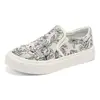 Novedad Primavera y Verano 2025 Zapatos de Lona para Hombre Transpirables de Moda Zapatos Casuales de Tela Tenis Versátiles de Caña Baja Zapatos Blancos para Verano