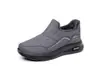 Zapatos de Hombre Invierno Nuevos Botas de Algodón Forro de Felpa Espeso Antideslizantes para Exteriores Casuales para Caminar Botas de Nieve