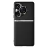 Adequado para capa de celular Huawei Pura70pro, capa protetora anti-queda de cobertura total, acessório de celular, capa de couro liso líquido
