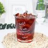 [Té Negro con Limón Congelado] Simulación de Verano Bebida Helada Taza de Té Negro Helado Decoración para el Hogar Vela de Aromaterapia Aroma Regalo