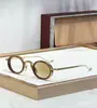 Gafas de Sol Jmm Varda Moda Transfronteriza Retro Metal Marco Ovalado para Hombres y Mujeres, Versátiles de Moda para Vacaciones Fiestas