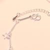 Versión coreana caliente de estrellas pequeñas de bambú exquisitos pequeños accesorios tobillera de plata del Tíbet pulsera para damas fabricantes al por mayor en stock