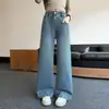 Jeans de otoño para niñas mayores, ropa nueva para niños, jeans bordados elegantes y versátiles para niñas