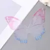 Nuevo color tul mariposa simulación mariposa diy clip para el pelo estilo antiguo accesorios para el pelo accesorios para caminar
