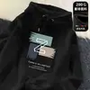 Sudadera con capucha de otoño para hombre, estilo primavera/otoño 2025, top casual holgado para adolescentes, chaqueta oversized de marca de moda