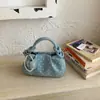 Shuai Mijia 2026 Bolso de Hombro Nuevo y Elegante Estilo Coreano de Lunares, Bolso Cruzado Único con Lazo, Bolso de Mano para Viajes