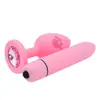 Atacado do Fabricante Plug Anal de Silicone para Homens e Mulheres, Dispositivo de Masturbação para Casais, Suprimentos para Flertar Mais Conjunto de Bullet Vibratório