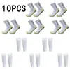 Set de 10 Piezas de Leggings de Compresión Meikeduo Más Vendidos, Leggings Deportivos Absorbentes de Sudor, Calcetines para Pantorrilla, Calcetines Antideslizantes para Fútbol