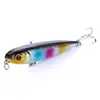 Isca Luya Pencil Flutuante Isca de Peixe 8CM 8.6G Sistema de Superfície da Água Isca Dura Biônica Água Doce Isca Falsa Remota Isca Almofadada