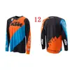 Ropa para Carreras Todoterreno Transfronterizas, Tallas Europeas y Americanas, Camiseta de Manga Larga Versátil y Elegante, que Absorbe el Sudor, Transpirable, Cómoda, Ropa de Descenso Hecha a Medida