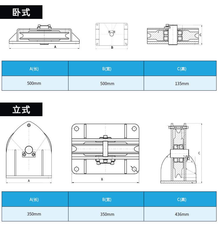 钢丝绳导向轮