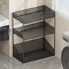 Estante de Almacenamiento para Baño, Estante Multicapa para Detergente de Lavandería de Baño, Artefacto de Almacenamiento Multifuncional Removible para Inodoro y Balcón