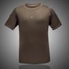 Huanlong Camiseta Tática Redonda de Secagem Rápida para Uso Externo Masculina de Secagem Rápida Manga Curta Elástica Meia Manga Roupa para Treinamento Físico Roupa para Montanhismo