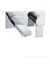 Kaiping Youjia Lavabo de Encimera para Baño Grifo de Salida de Pared Cromado Grifo para Lavabo Oculto 3609