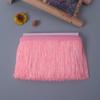 48 colores de fábrica al por mayor fila de borlas de poliéster encaje de flecos alfombra color cortina textil para el hogar accesorios de ropa procesamiento al por mayor
