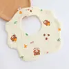 Babero de gasa de algodón puro Clase A anti-escupitajo absorbente suministros para bebé recién nacido madre y bebé al por mayor babero para bebé