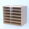 Portadocumentos de Escritorio Estante para Archivos Organizador Multicapa A3 8k Caja de Almacenamiento para Oficina Caja para Documentos Estantería para Estudiantes A4