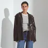 Suéter de rayas europeas y americanas 2026 Otoño Nuevo Estilo Temperamento Commute Casual Capa Base Tejido de Lana Camiseta Ropa Interior Suéter