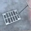 Carretilla de mano carrito de mano tirando de mercancías carretilla de mano transportador carro de tubo cuadrado del trabajador remolque portátil plegable resistente para objetos pesados