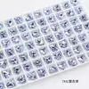 Pedras de Strass Roxo Lavanda para Nail Art Strass Irregulares com Base Pontiaguda Acessórios para Joias DIY Tendência Xiaohongshu Strass para Unhas Usáveis
