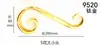 Aço Inoxidável 304 Flor S Cabeça Grande e Pequena Estilo Europeu Flor Artística Titânio Porta Janela Flor Cotovelo Grade de Escada Acessórios Decorativos