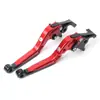Adecuado para Zhang Xue 500RR/500F, este es un juego de palancas de freno y embrague ajustables y plegables, que incluye accesorios para la manija del freno de mano