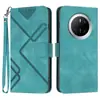 Funda de teléfono compatible con Huawei Nova14 Serie Línea Sensación de Piel P80/Mate 70/Enjoy 80S con Ranura para Tarjeta