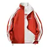 Envío Gratis Chaqueta Reversible Pareja Holgada Cuello Alto Nueva Moda Primavera y Otoño Marca Chaqueta Deportiva Casual