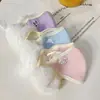 Máscara Cálida y Orejeras Integradas Ruiya para Niños de Primaria Otoño e Invierno Dibujos Animados Felpa Engrosada Máscara para Niñas para Proteger del Frío