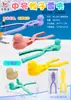 Cor Macaron Clip de Bola de Neve Misturado Equipamento para Brincar na Neve Brincar de Guerra de Bolas de Neve Brinquedos para Brincar na Neve Agitar Tom Mesmos Brinquedos Explosões