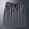 Pantalones de Verano Ultra Delgados de Alta Gama, Caída Suave, Seda de Hielo, Pantalones Elásticos, Esenciales de Verano para Hombre, Delgados, de Secado Rápido, Transpirables, Talla Grande, Pantalones para Hombre