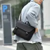 Comércio Exterior Transfronteiriço 2025 Novo Modelo Bolsa Transversal Masculina para Uso Externo Grande Capacidade Tendência Moda Esportes Bolsa de Ombro Tecido Oxford