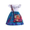 Comércio exterior Magia Full House Encanto Role Playing Girl Skirt Crianças Voando Vestido de Manga