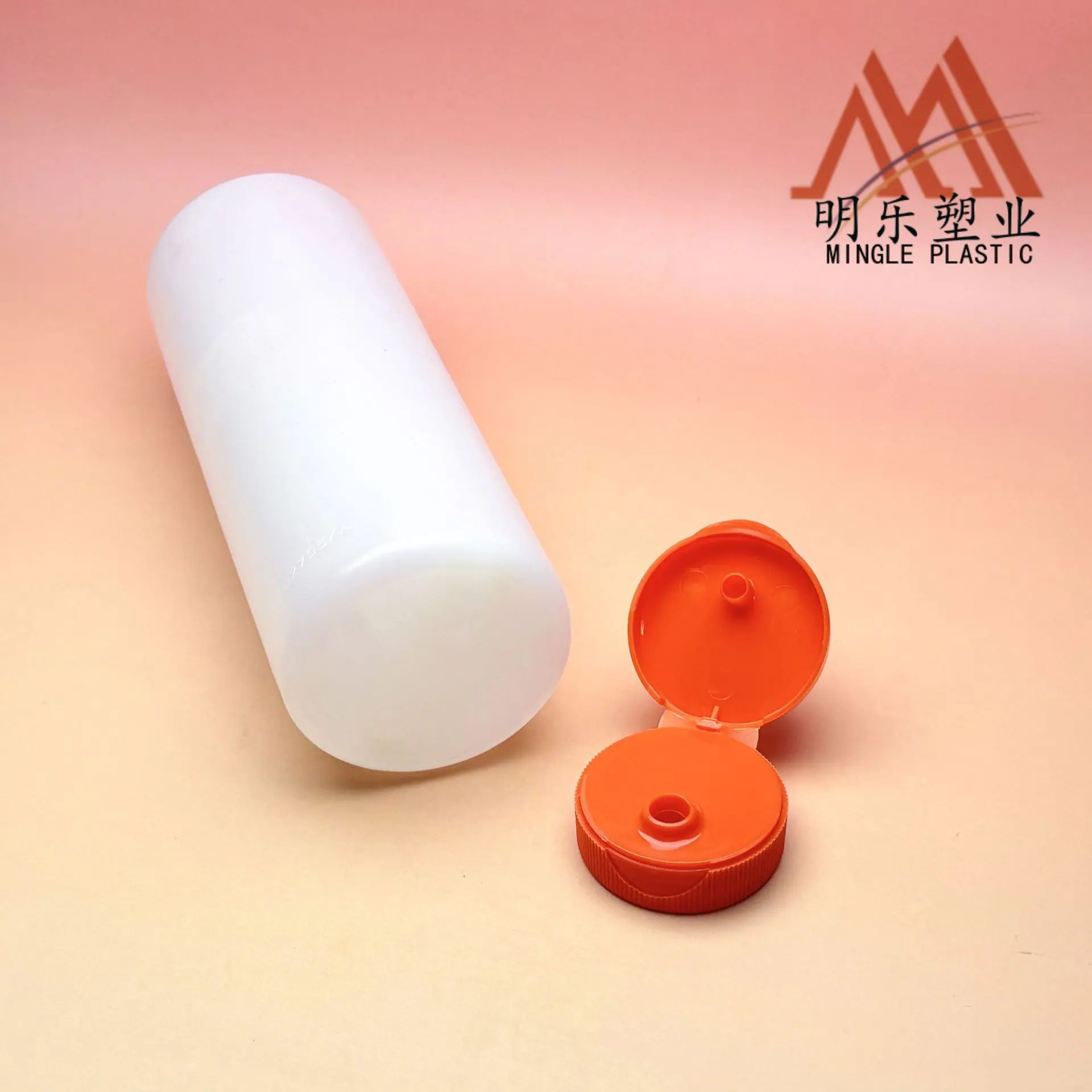 500ML直筒圆广口HDPE翻盖瓶(38-400)-04