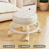 Mesa de Centro, Cadeira Pequena, Banqueta Baixa Móvel, Cadeira Preguiçosa com Rodízios Universais, Cadeira Giratória, Banqueta Multifuncional, Banqueta de Entrada