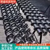 Broca de máquina-ferramenta aço quadrado transportador de cavacos haste de parafuso sem núcleo haste de parafuso espiralada resistente ao desgaste aço plano lâmina de broca de aço inoxidável