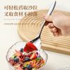 Acero Inoxidable 316 Cuchara para Ensalada Cuchara y Tenedor Integrados Cuchara para Postre Tenedor para Comida Occidental Tenedor para Pasta Cuchara para Fideos Instantáneos Tenedor para Fruta Cuchara para Ensalada