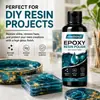Kineshinex Líquido Pulidor de Resina de Alto Brillo 40ml Limpieza Reparación Brillo Protección de Superficie de Resina Epoxi DIY