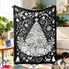 Laolring novo B Natal Halloween Transfronteiriço DIY Manta para Colorir Grafite nCoket Feito à Mão