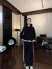 Conjunto deportivo de primavera y otoño estilo coreano, corte holgado, moderno y casual, conjunto de dos piezas para correr estilo coreano, adelgazante y elegante para estudiantes