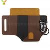 Estuche de cuero para herramientas tácticas EDC de cuero de vaca retro transfronterizo, kit de herramientas de supervivencia para exteriores para colgar en la cintura, juego de cuchillos y linterna