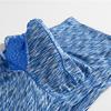 Cueca boxer masculina de algodão puro com forro de seda gelada, bolsa frontal separada, tela elástica, fios coloridos, cintura média.