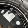 Rueda de Carretilla Elevadora de Tractor Cubo de Rueda Neumáticos Agrícolas de Microcultivo 4.00-10 Neumáticos Inflables para Maquinaria Agrícola