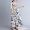Vestido Casual de Media Longitud Reversible, Artístico, Juvenil, Moda Coreana 2026, Corte Holgado, Tallas Grandes