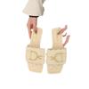 35-43 talla grande Zapatillas zapatos de mujer coreanos ropa exterior de mujer 2024 verano nuevo moda combinable de alta gama sandalias planas