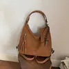 Cross2026 Bolso Nuevo de Primavera para Mujer Textura de Alta Gama Diseño Sencillo de Nicho Bolso de Hombro Único, para Debajo del Brazo, Cruzado, Bolso Tote