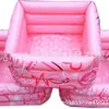Lavapiés Inflable de PVC Personalizado para Viaje, Camping, Lavabo, Baño de Pies, Lavabo Multifuncional