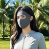 Mascarilla Facial Completa de Seda Helada Protectora UV de Verano 2026 para Mujer, Facekini Protector Solar Resistente al Agua