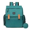 Nueva bolsa de pañales estilo británico moda gran capacidad para leche en polvo biberón pañal bolsa de almacenamiento mochila multifuncional bolsa para madre e hijo